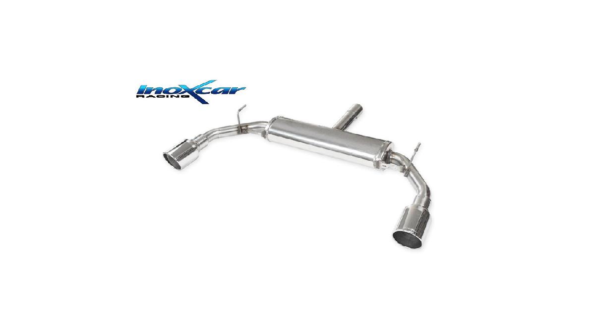 100%25+Inox+%C3%89chappement+Double+sur+mesure+pour+Alfa+Romeo+Giulietta+1750Tbi+Veloce+%28240cv%29+2016-+110mm+X-Race+%28%C3%9860mm%29